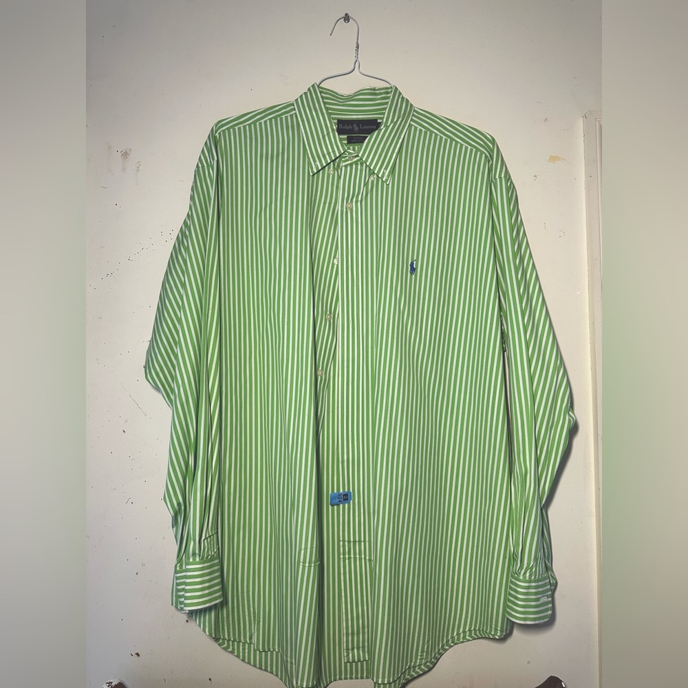 Vintage men’s striped Polo Ralph Lauren button down